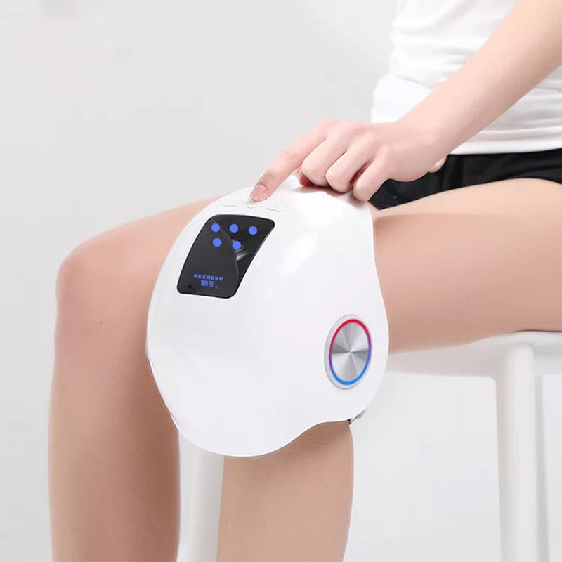 Copy of Masseur électrique de genou à infrarouge, chauffe-Joint de physiothérapie, genouillère, Massage par Vibration, soulagement de la douleur, avec chaleur intelligente, chaud, relaxation du genou, masseur électrique, soulagement de la douleur