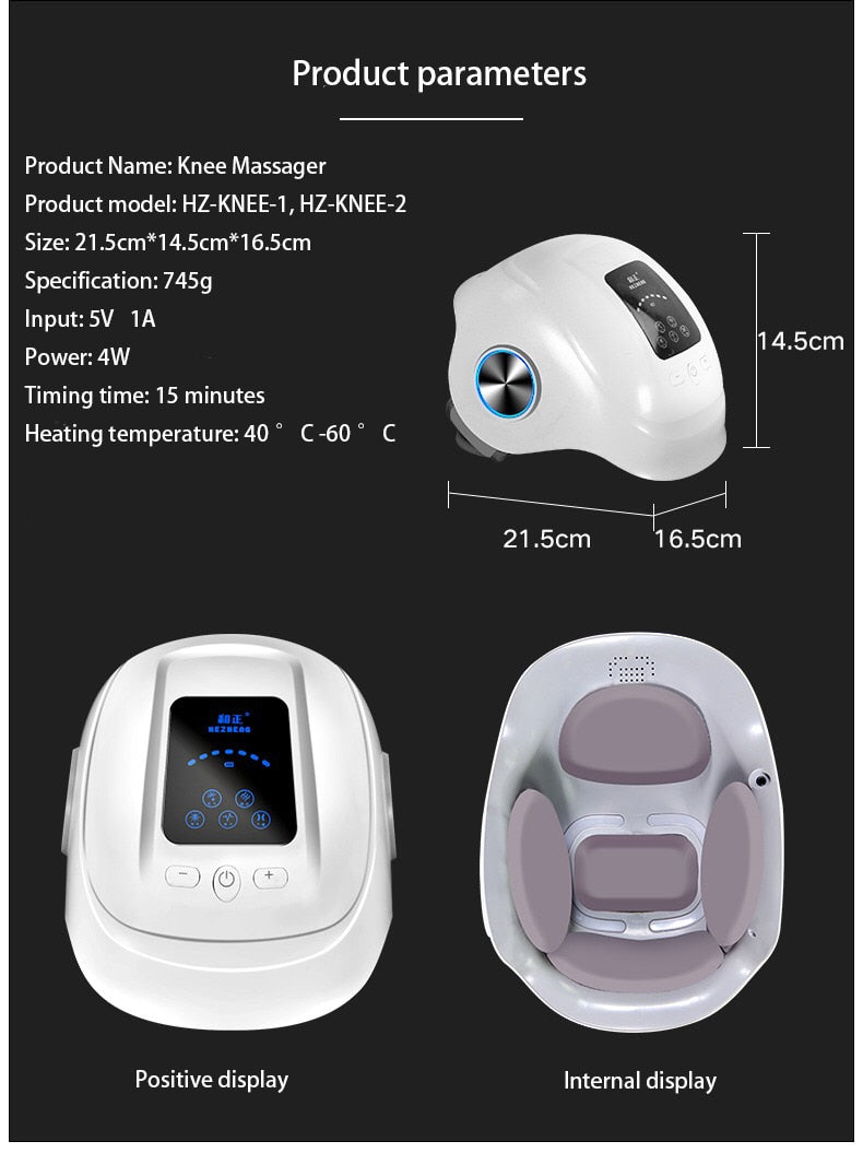 Copy of Masseur électrique de genou à infrarouge, chauffe-Joint de physiothérapie, genouillère, Massage par Vibration, soulagement de la douleur, avec chaleur intelligente, chaud, relaxation du genou, masseur électrique, soulagement de la douleur