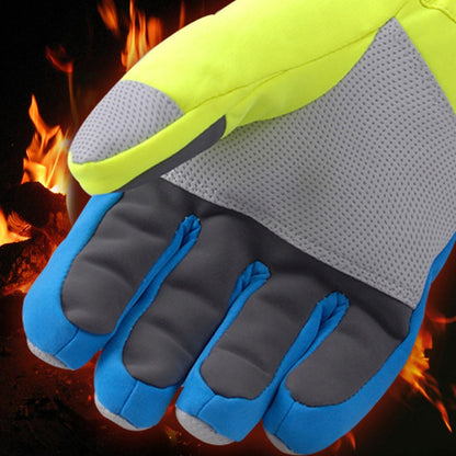 GOBYGO Men Women Children Ski Gloves Waterproof Warm Cycling Hockey Gloves Winter Sports Skiing Snowboard Gloves