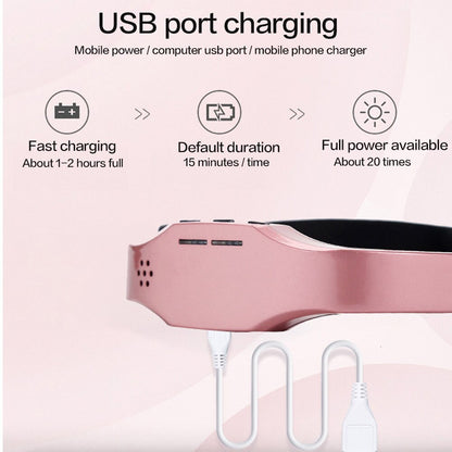 EMS Head Massager Forehead Brain Relaxation Low Frequency Pulse Improve Sleep Health Stress Relief Brain Massager Stimulator